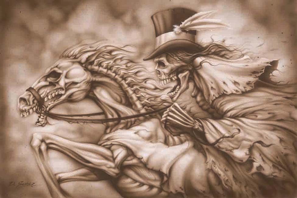 Ghost Rider Art Print